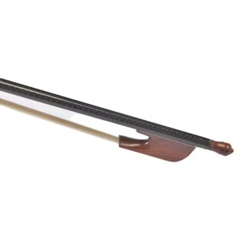 

Exquisite violin bow with braided carbon fiber rod snake wood bow pillow violin accessory