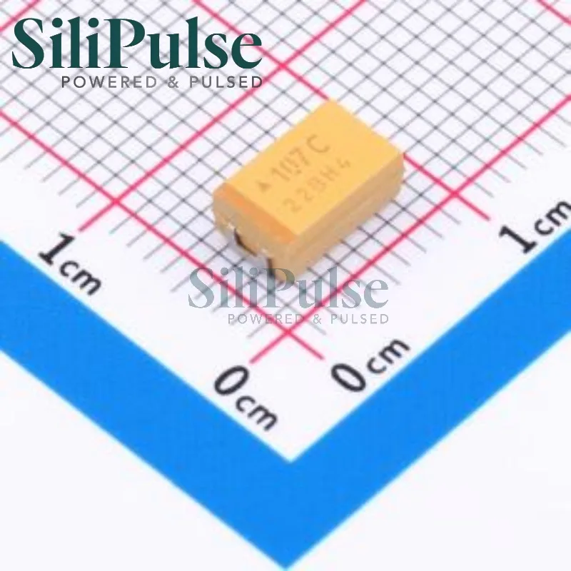 (10-50pcs) TAJD107K016RNJ CASE-D-7343-31(mm) 100% Original In Stock 16V ±10% 100uF 600mΩ@100kHz