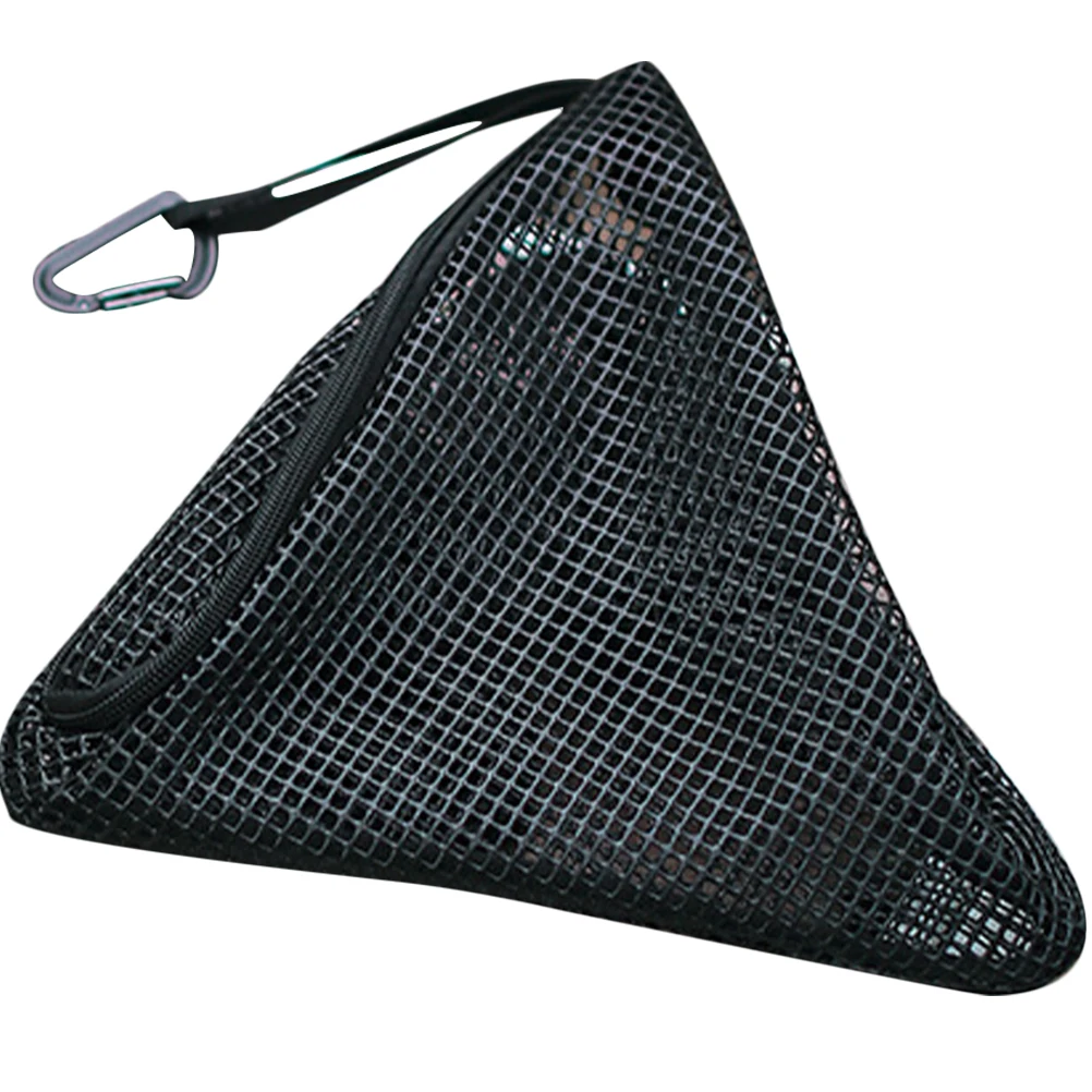 

Foldable Storage Network Food Cover Picnic Outdoor Hanging Bag Mesh Triangle Strong Capacity Lightweight PVC Kitchen Bar