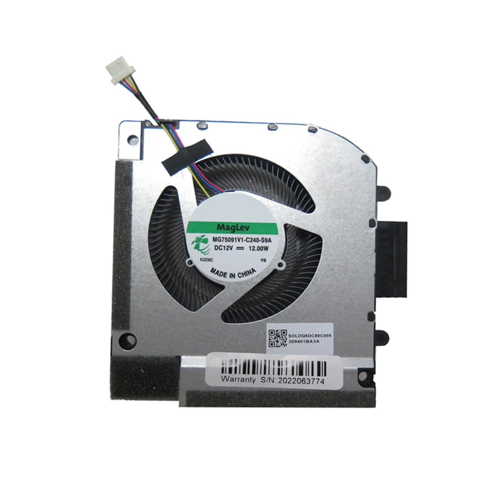 Laptop Cooling Fan MG75091V1-C240-S9A MG75091V1-C250-S9A DC12V 12.00W 4PIN RTX30 2021 New