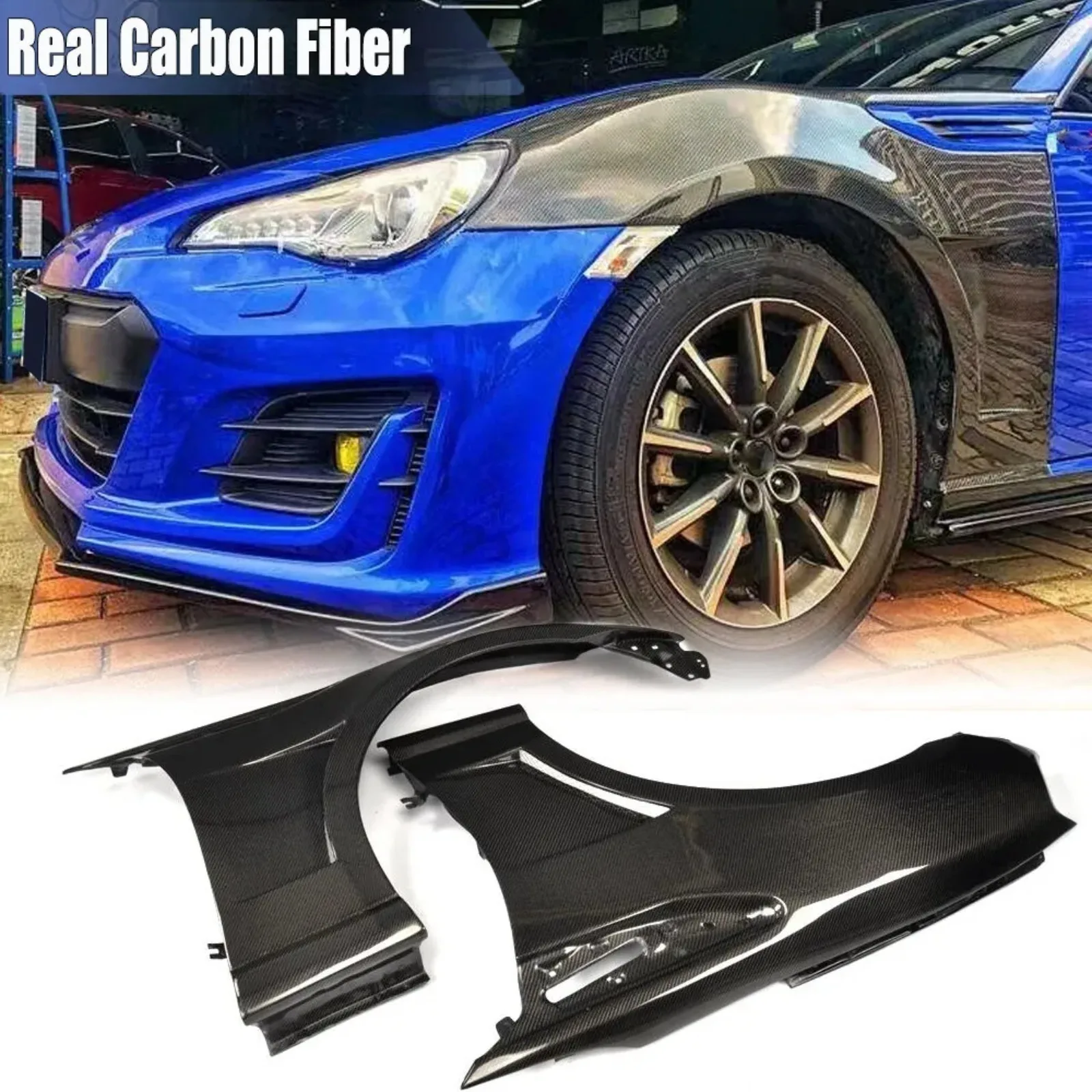 

Carbon Fiber Front Side Fender Vent Panel for Toyota GR86/Subaru BRZ 2013-2020