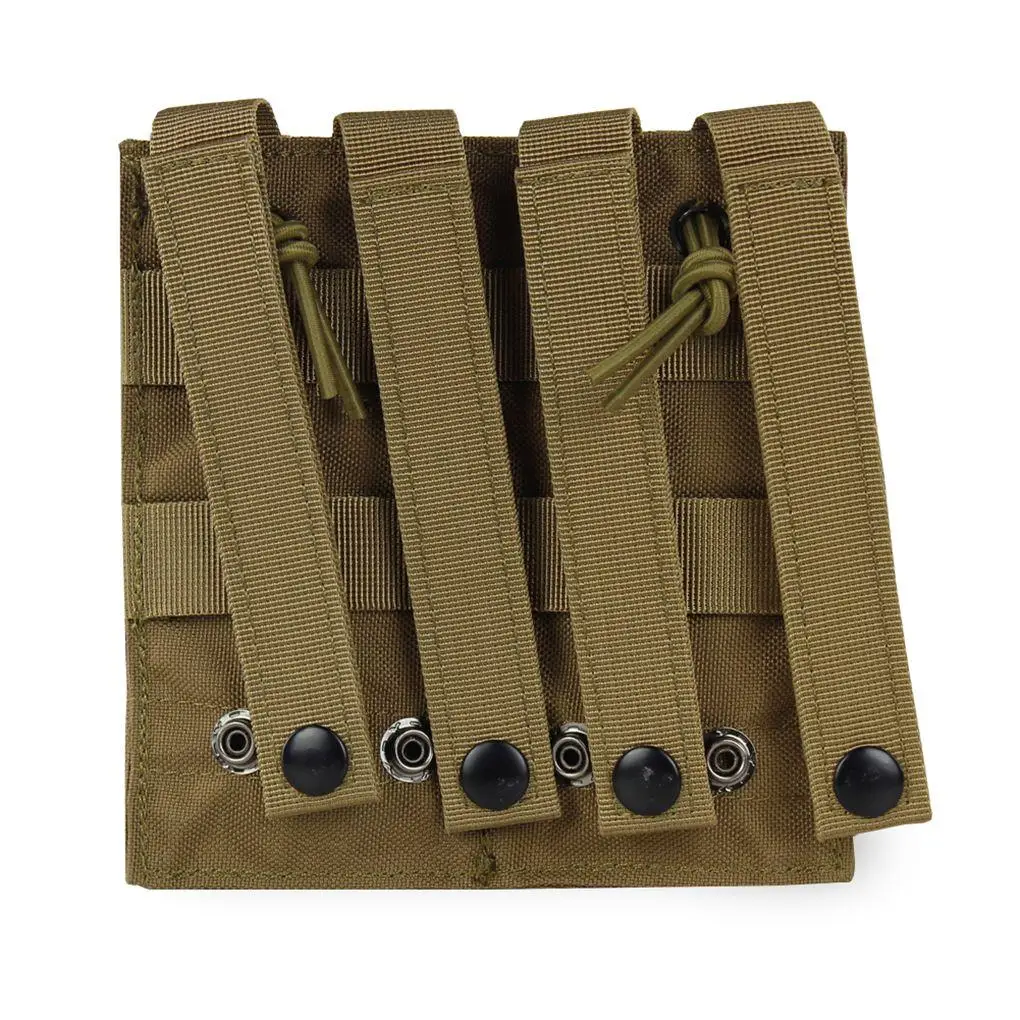 

Molle Double Magazine Pouch 1000D Nylon Utility Vest Storage Bags Outdoor Accessories Pocket