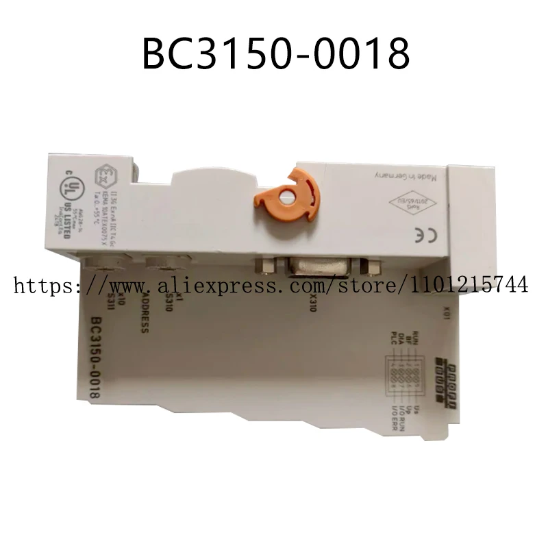 Controlador original do PLC, uma garantia do ano, BC3150-0018 BK3150-0018, novo