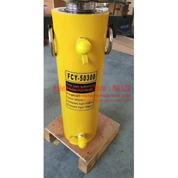 Ready Stock 1 Piece 50ton Double Acting Hydraulic Cylinder FCY-50300 Double Action Hydraulic Jack