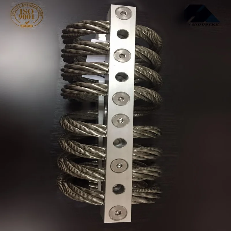صناعة النقل قاذفة وحدة التحكم توليد مجموعة الاهتزاز التحكم في الصدمات JGX-1598D-358B سلك ألومنيوم حبل المعزل