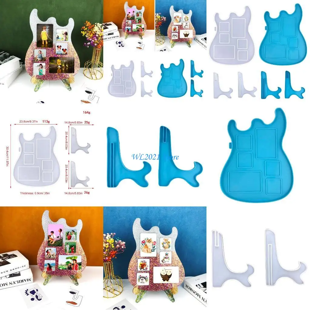 

G5GC Photo Frame Mold Bracket Mold Display Stand Resin Casting Mold for Picture Frame