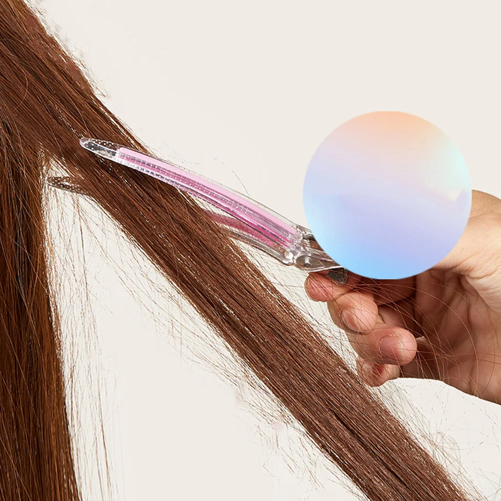 

6 шт., профессиональные немаркирующие заколки для волос, заколка для макияжа, прозрачная заколка без складок, аксессуары для укладки волос, заколка для макияжа