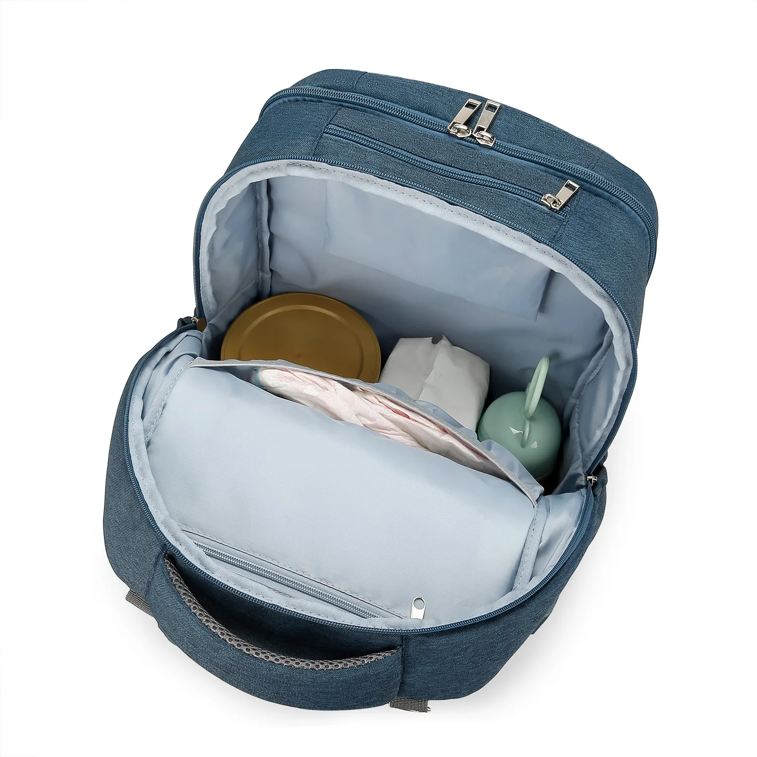 حقيبة السفر حقائب المومياء الطفل أكياس الحفاضات حقيبة الظهر متعددة الوظائف طارد المياه حقيبة حفاضات كبيرة على ظهره النشاط والعتاد #5