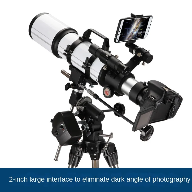 High magnification and high-definition astronomical telescopes for adult students to observe stars