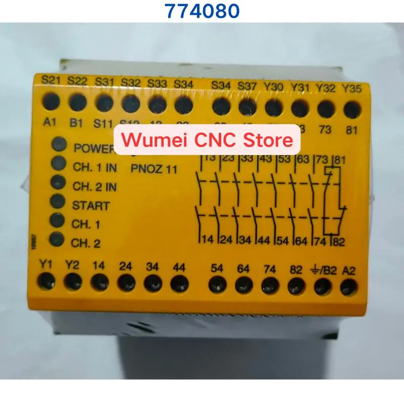 Brand New Original safety relay PNOZ 11 24VAC 774080 If You Need Other Specifications Please Consult