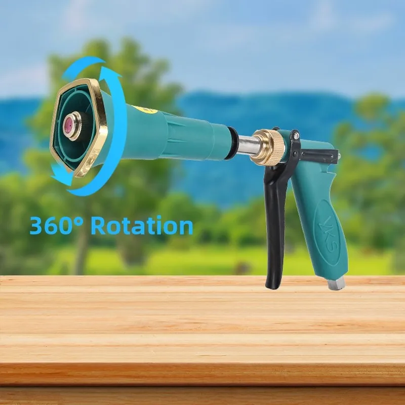 Adjustable Windproof Agricultural Sprayer Nozzle High Pressure 400PSI For Orchard Vineyard Livestock Farming Garden Tool