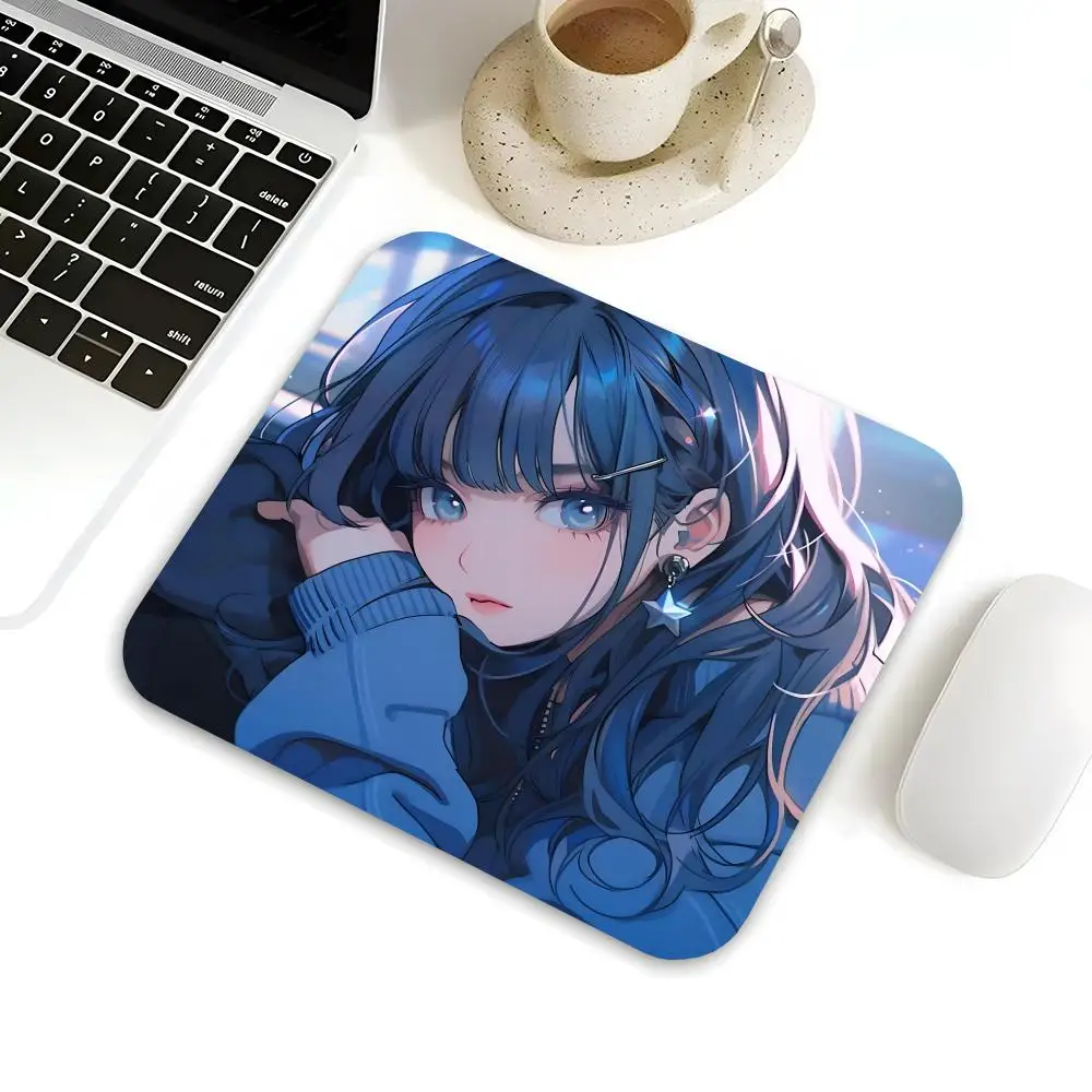 

MINISO-Anime Girl Mouse Pad Gamer Large Size Office Desk Protector Mat 220x180MM Mouse Pad