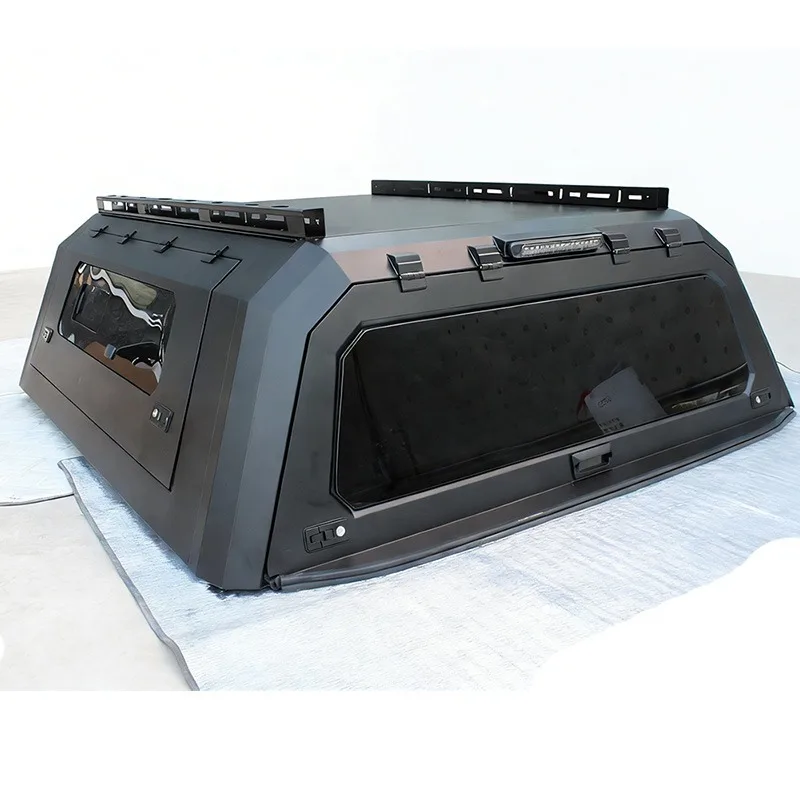 Customizable Universal Aluminum Pickup Canopy with Full Sliding Windows