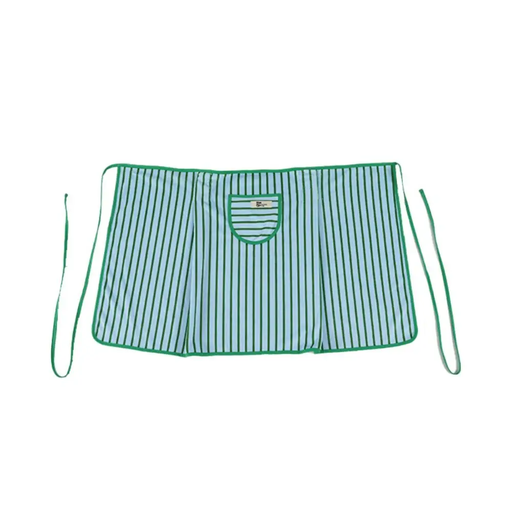 New with Pockets Half Apron Super absorbent Soft Polyester Apron Durable Wipeable Garden Apron