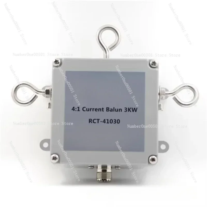 RCT-41030 4:1 3kW Balun HF هوائي Balun الحالي لراديو الموجات القصيرة 3kW تصنيف الطاقة