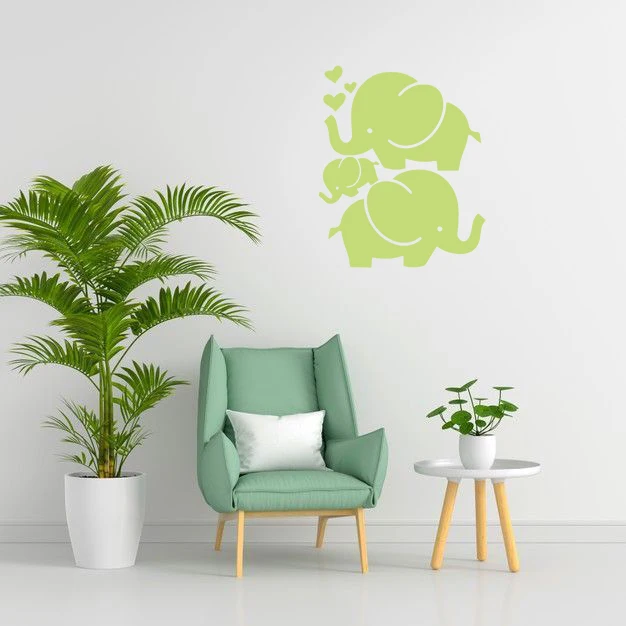 1 Stück bunter leuchtender Aufkleber Engel, Elefant und Pegasus Wandaufkleber Wandtattoo Aufkleber Home Decor Wandaufkleber