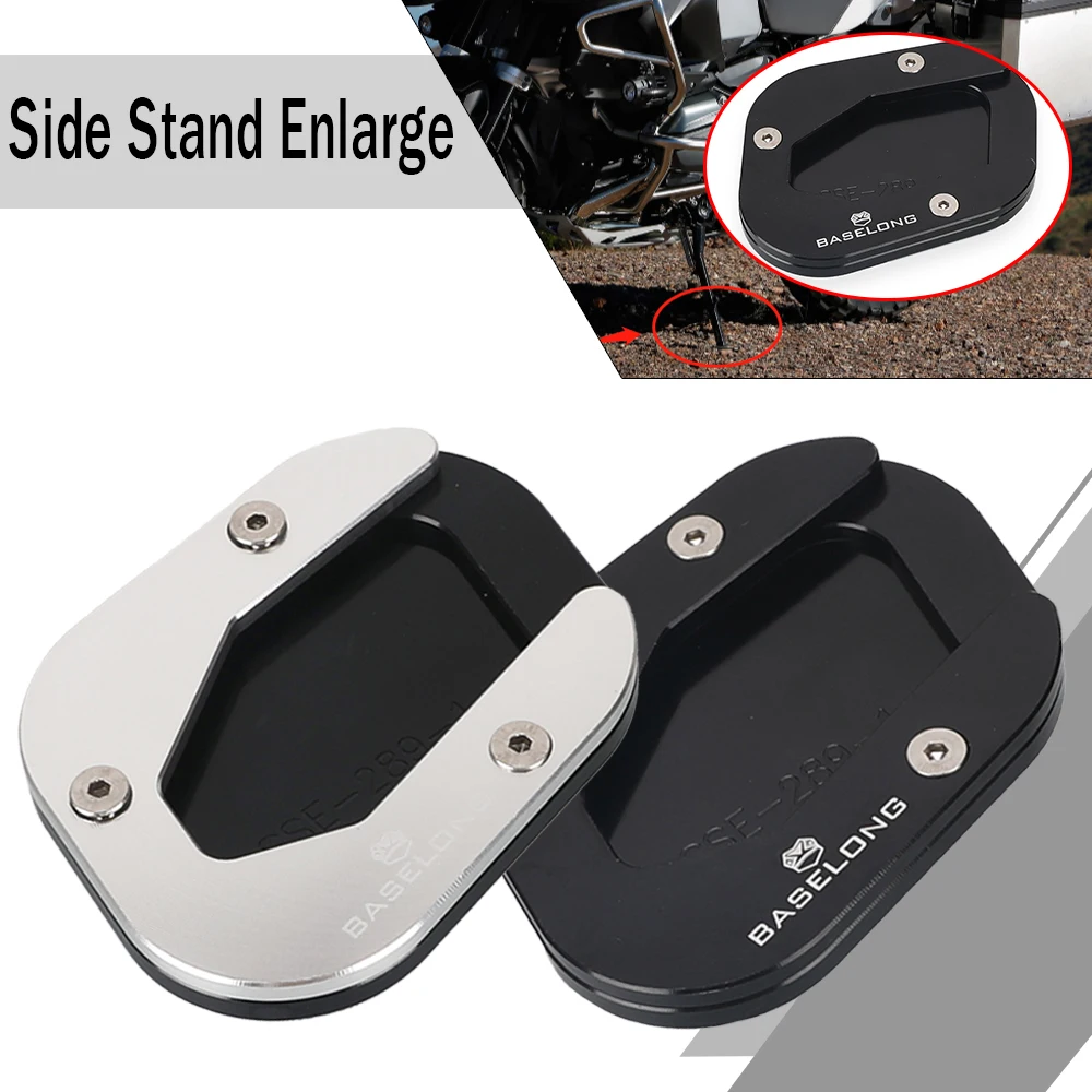 GS1200 Kickstand Side Stand Extension Support Plate Part For BMW R1200GS 2004 2005 2006 2007 2008 2009 2010 2011 2012 R 1200 GS