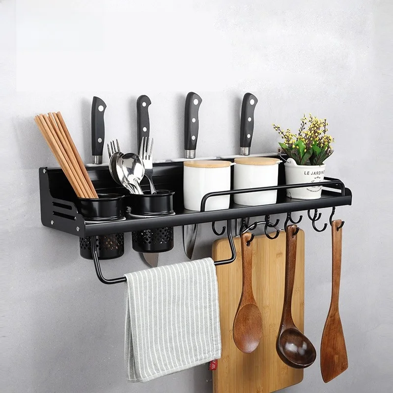 portautensili-da-cucina-in-alluminio-nero-multifunzione-con-ringhiera-organizzatore-da-parete