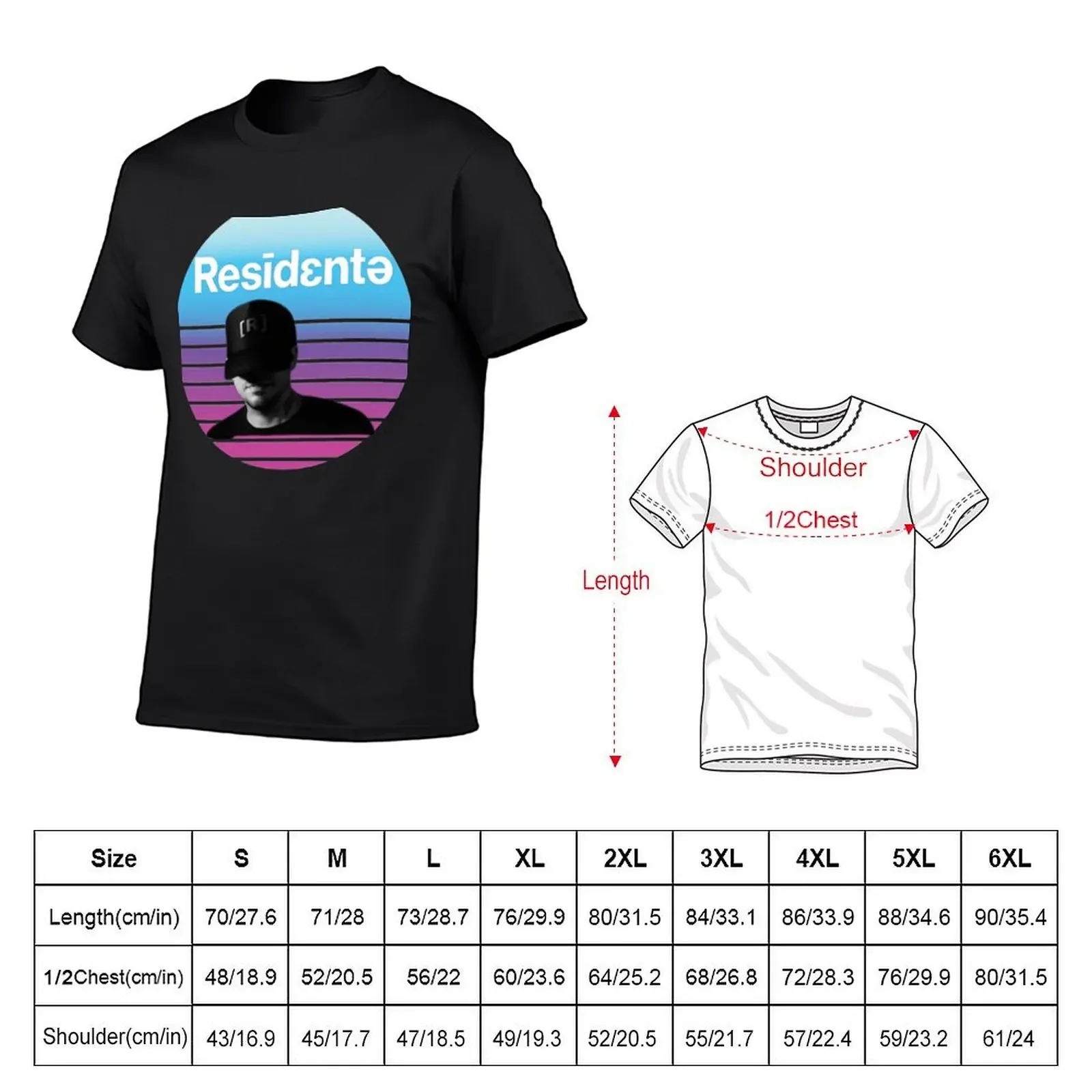 RIP René Pérez Joglar - Residente T-Shirt quick-drying blanks mens graphic t-shirts pack