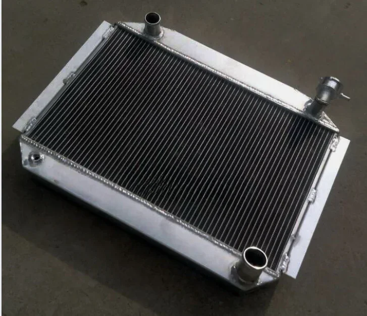 Aluminum Radiator for 1955-1960 Chevy Corvette 350 V8 MT 1955 1956 1957 1958 1959 1960