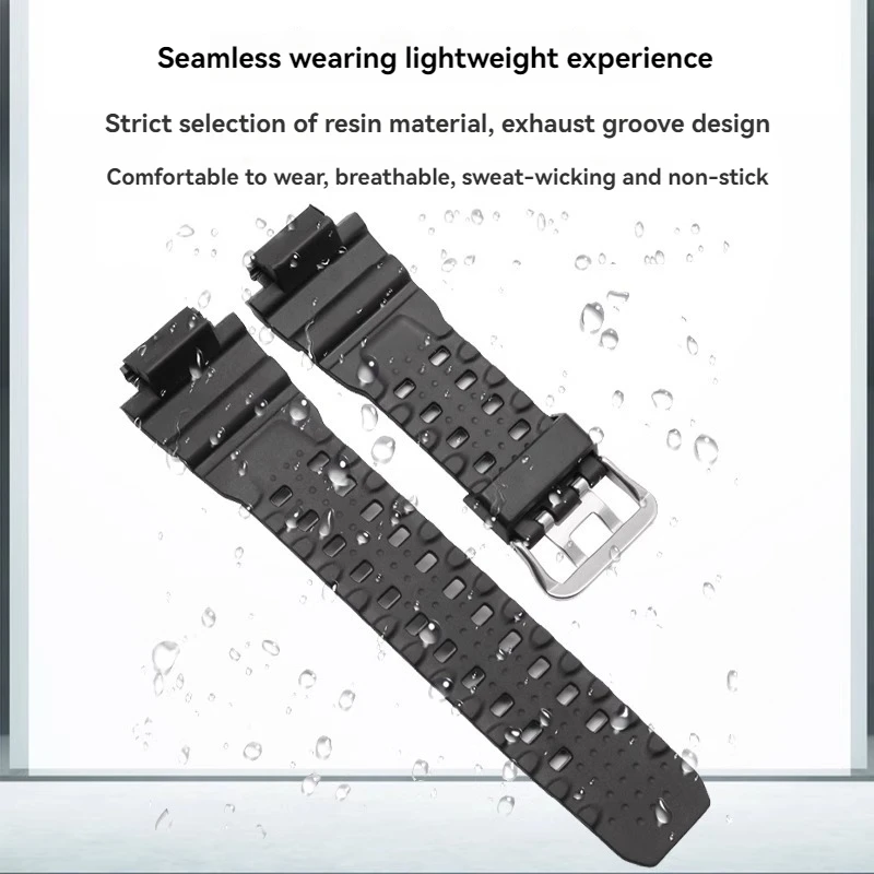 ل كاسيو G-SHOCK سلسلة 3410 GW-9400 GW9300 سيليكون ساعة مطاطية حزام GW9400 GW9300 التمويه اللون سوار معصمه الذكور