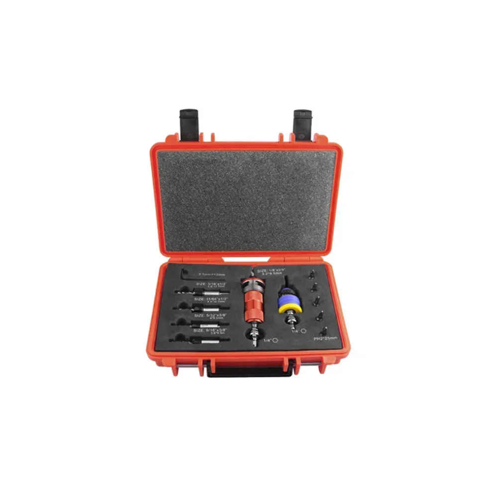 

Набор прецизионных сверл с регулируемой глубиной и стопором для ремонта и сборки приборов для деревообработки