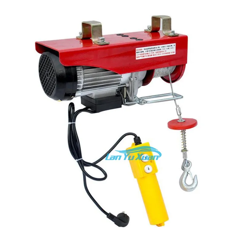 

Mini Electric Wire Hoist Rope Sling Lifting Winch PA600