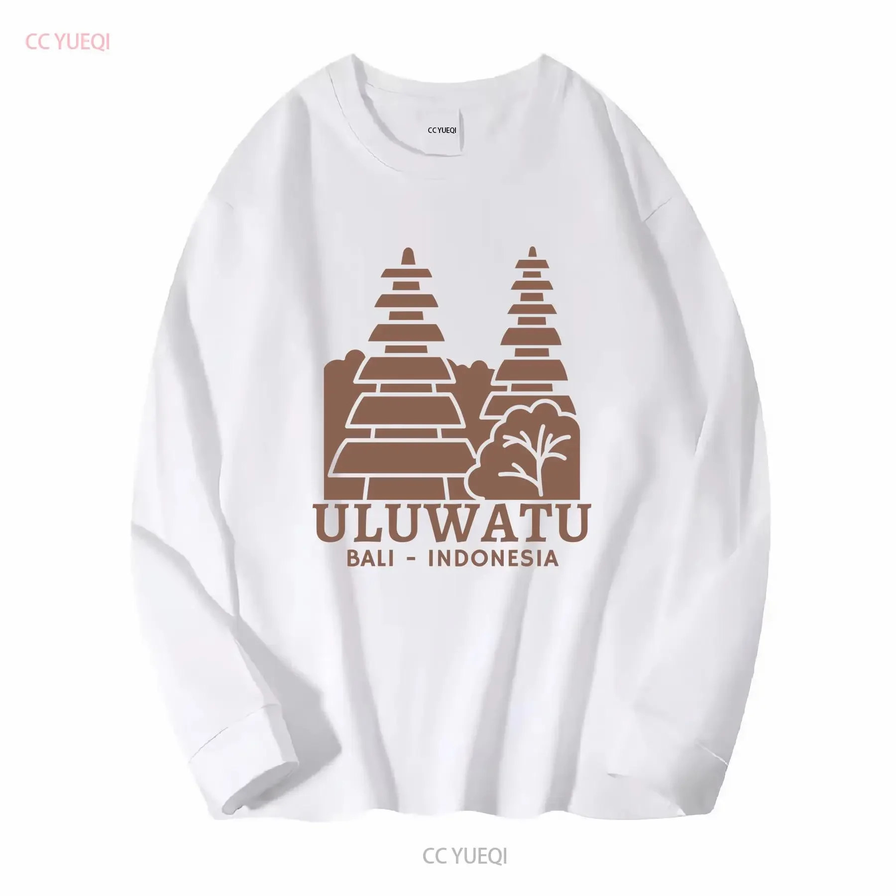 Uluwatu T shirt Bali Indonesia Souvenir Balinese for Surfer Indonesian Surf and Temples long or short sleeves vintage Washed view 4
