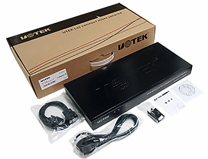 UOTEK 32-channel Opto-isolated Relay Output Control Box DB25 Output Port 12W Consumption UT-2088D