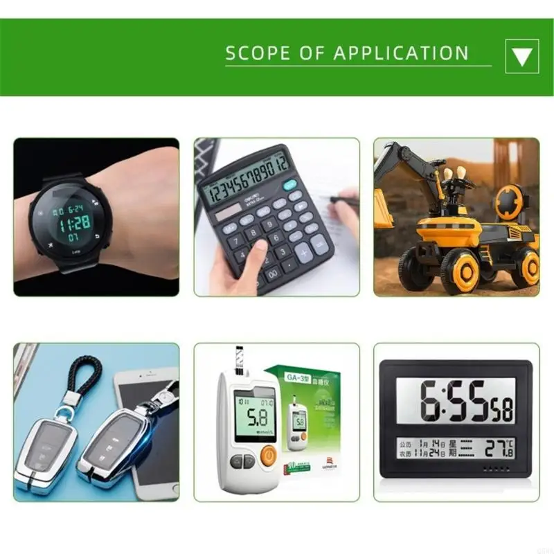 Q5WA Cell Coin Nút pin 1.55V LR41 SR41 192 L736 384 SR41SW CX41 392 Pin