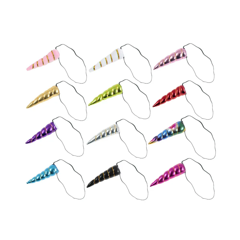 

Модные эластичные повязки на голову с рогом единорога для маленьких девочек, подарок на день рождения, товары для вечеринок, костюм для косплея на Хэллоуин, реквизит для фотосъемки