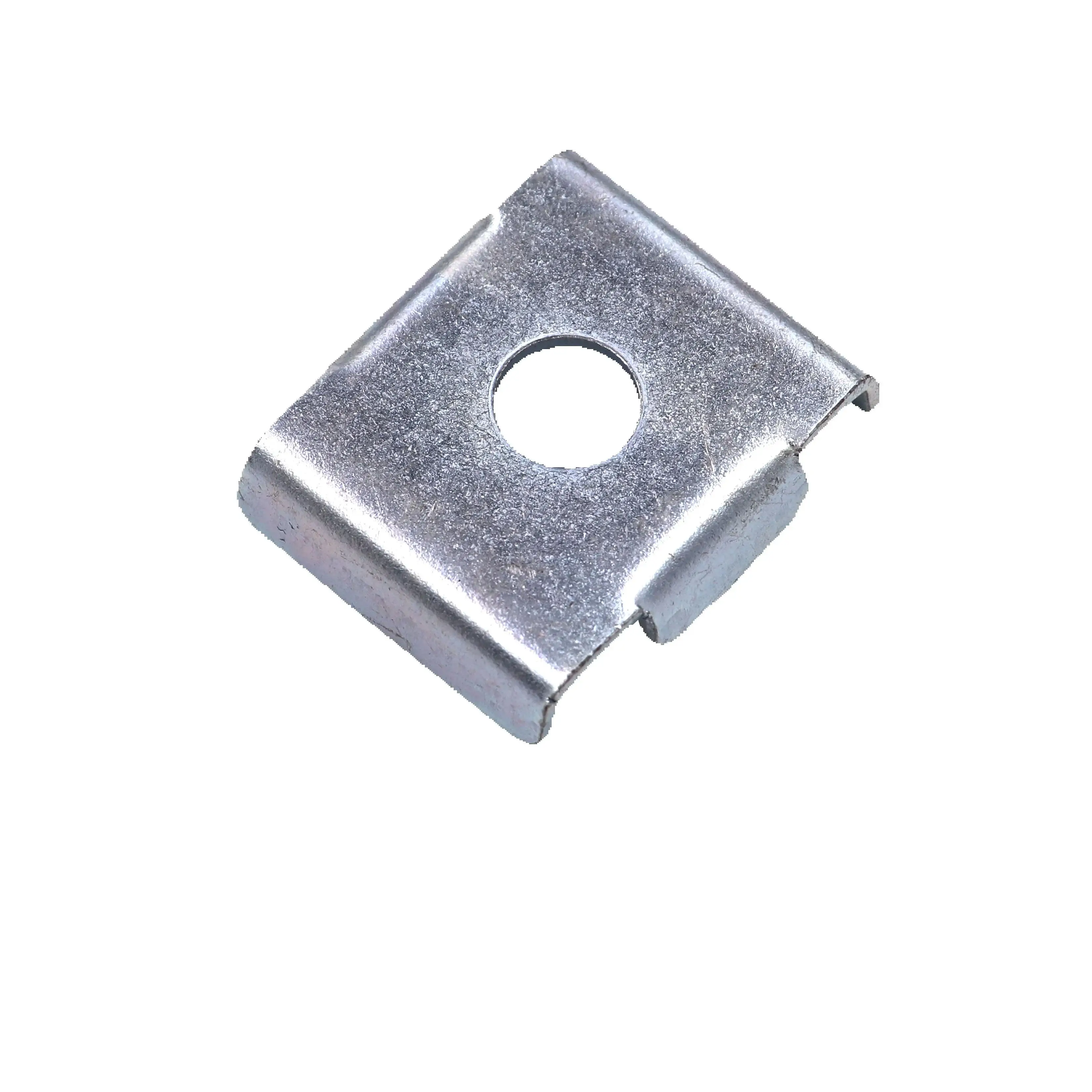 Galvanized C-Shaped Steel Spacer Flat Washer 41*41 *21 Square-Shaped Photovoltaic Bracket Accessories Earthquake-Resistant