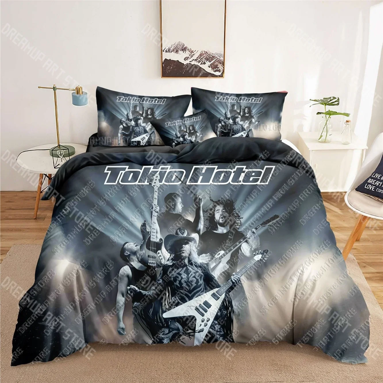 Tokyo Hotel 3D Bedding Sets Print Duvet Cover Adults_ Children Bed Comforter Birthday Gift Dropshipping