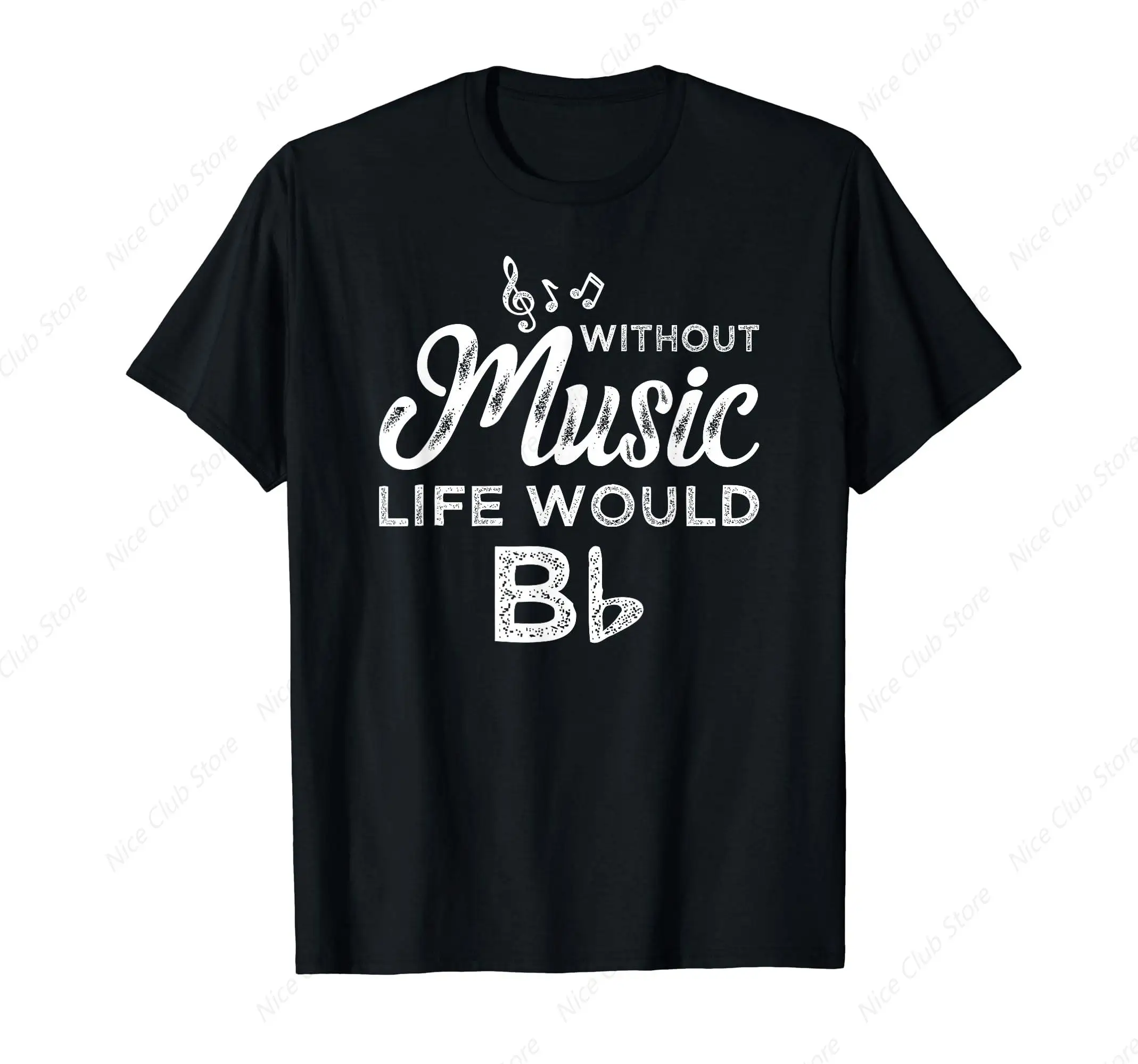 Without Music Life Would B Flat T-Shirt