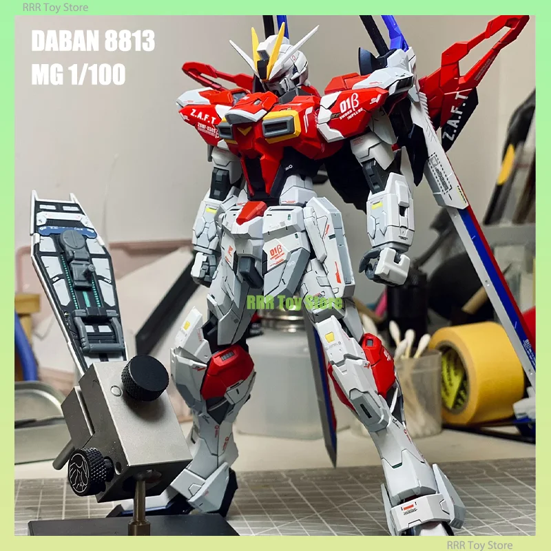 Daban 8813 MG 1/100 Sword Impulse Assembly Model Kit Mobile Suit Action Figures Robot Figurine Plastic Model Hobby Toys Gifts