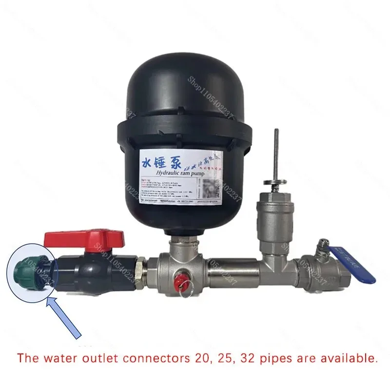 1-Inch Stainless Steel Pump Body Gun Type Water Hammer Pump Kit Send Interface Single And Double Valve