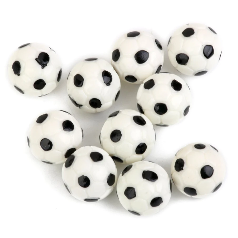 Dollhouse Miniature Garden Footballs, DIY Craft Decor, Bonsai Paisagem, 10 pcs