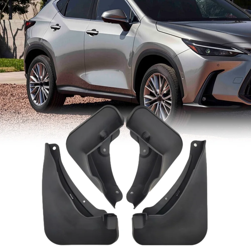 4 шт. для Lexus NX NX250 NX350 NX350h NX450h 2022 2023 2024 2025 автомобильные брызговики на крыло брызговики автоаксессуары