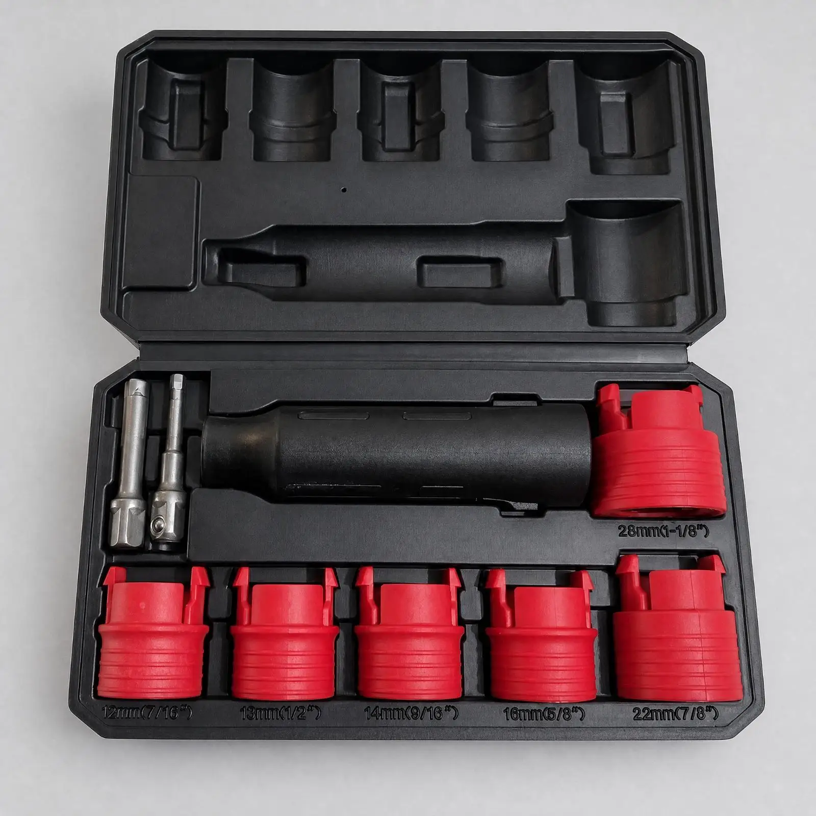9 Pieces Rust Removal Tool Dual Compatibility Fiber-Reinforced Nylon Wheel Stud Thread Cleaner for Mechanics