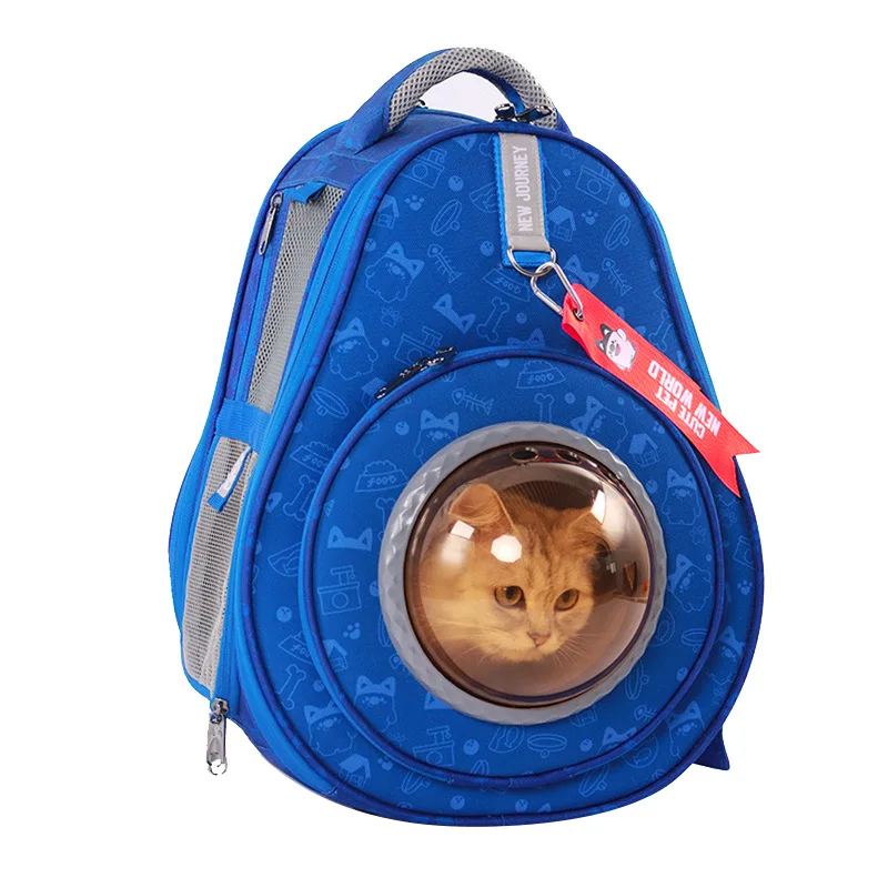 

cat bag, go out portable bag, transparent space capsule, double shoulder cat backpack.