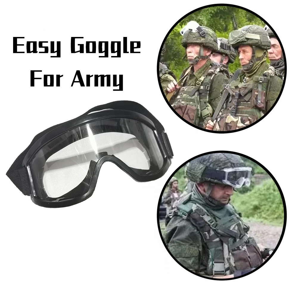 Russian Army Fan Little Green Man 6b50 Style Plastic Tactical Goggles