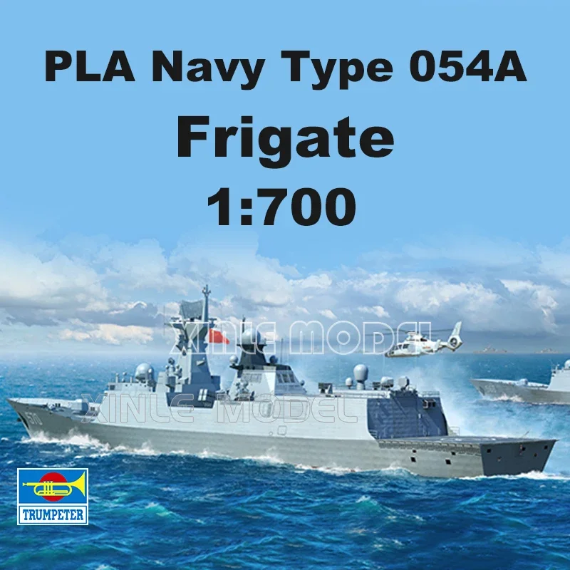 

Trumpeter 06727 Пластиковый собранный комплект модели корабля PLA темно-синего типа 054A FF 1/700