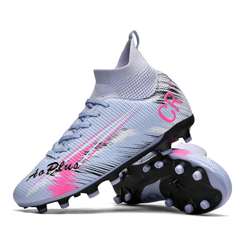 

Original Soccer Shoes Men Women FG/TF Society Cleats Turf Indoor Training Football Field Boots Man Non Slip Ultralight Sneakers