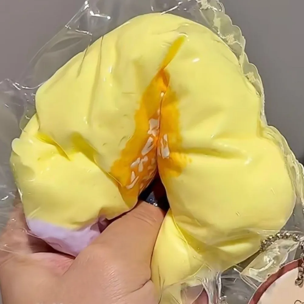 Silicone Milk Bread Squeeze Super-thick Pinch Le Bread Stress Relief Toy Anxiety Relief Creative Slow Rebound Children's Gifts