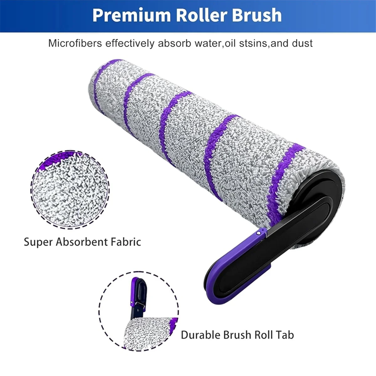 ABXHH piezas de aspiradora para NARWAL S20 Pro accesorios para aspiradoras en seco y húmedo incluyen filtros HEPA y rodillos de cepillo