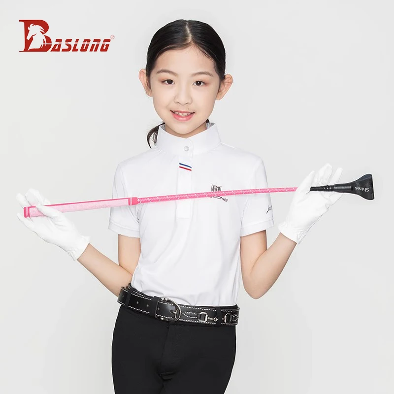 Baslong Látigo colorido deportivo ecuestre para adultos y niños, látigo de obstáculos, látigo ecuestre, látigo de equitación, látigo de caballero, equipo de caballero, equipo de caballos