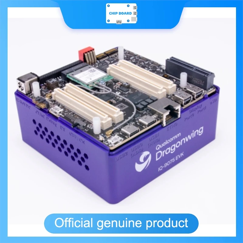 Lantronix Qualcomm Dragonwing IQ-9075 EVK, Industrial-Grade IoT Evaluation Kit, Powerful Processor for IoT Applications