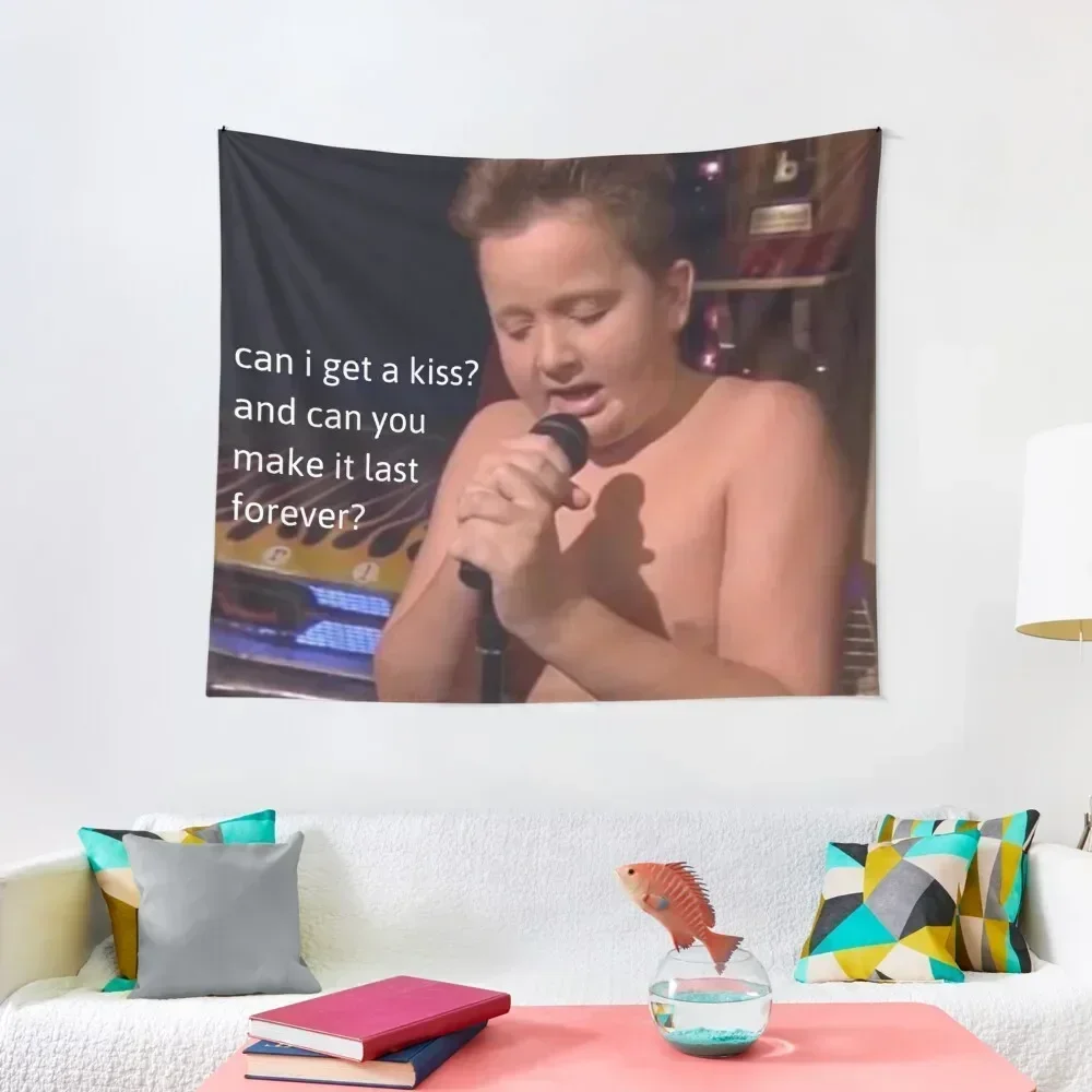 Gibby Singing - iCarly Tapestry Wall Art Room Decoration Aesthetic Wall Mural Tapestry