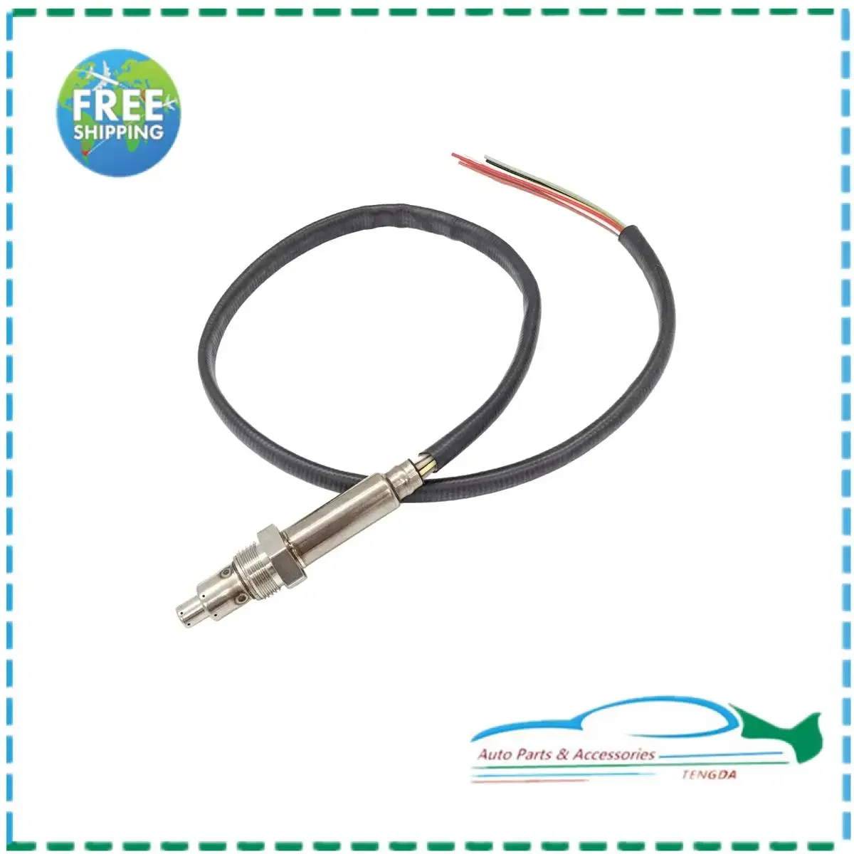 

5WK9-6607 06F907807A 06F907807B 06F907807F Nox Sensor Probe for Audi A3 VW Golf 2003-2008 Touran 2003-2005 (Black)