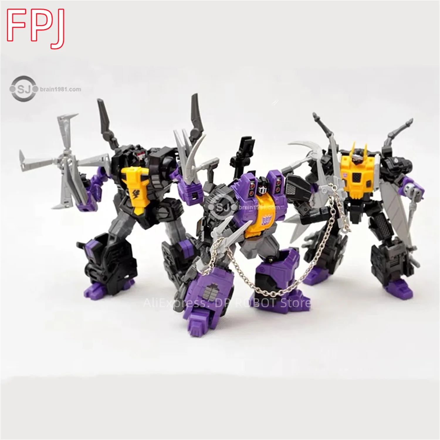 IN STOCK Transformation Fansproject FPJ Insecticon Kickback SHRAPNEL Bombshell Action Figure